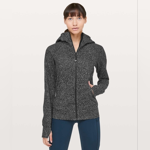 lululemon athletica Tops - Lululemon Athletica Navy and White Speckled Jacket